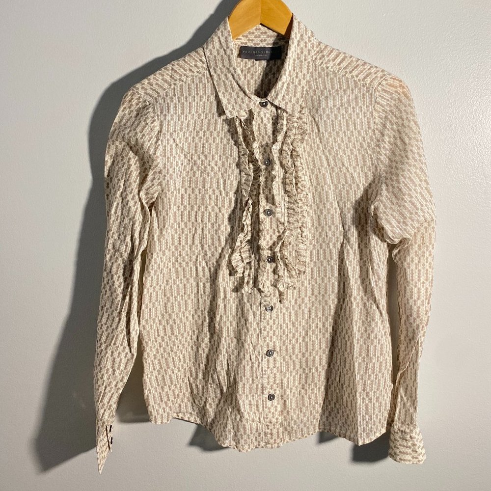 Proenza Schouler Blouse | Long Sleeve Shirt Size L